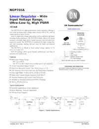 NCP785AH33T1G Datenblatt Cover