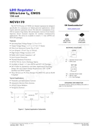 NCV8170BXV310T2G數據表 封面