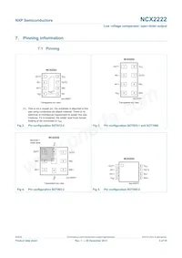 NCX2222GUX Datasheet Pagina 3