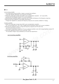 NJM2710V-TE1# Datenblatt Seite 3