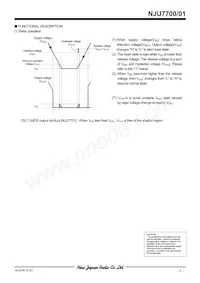 NJU7701F28-TE1 Datasheet Pagina 7