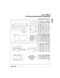 OP07EP+ Datasheet Pagina 8