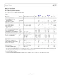 OP177GS-REEL Datasheet Pagina 3