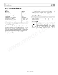 OP177GS-REEL Datasheet Page 5