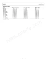 OP177GS-REEL Datasheet Pagina 14