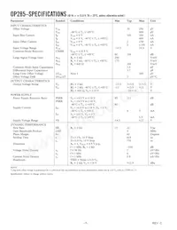 OP285GS-REEL7 Datasheet Page 2