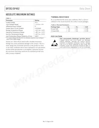 OP292GS-REEL Datasheet Pagina 6