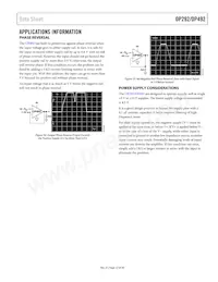 OP292GS-REEL Datasheet Pagina 13