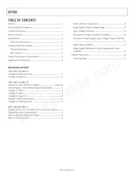 OP490GS-REEL Datasheet Page 2