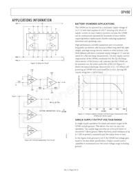 OP490GS-REEL Datasheet Pagina 9