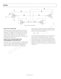 OP490GS-REEL Datasheet Pagina 12