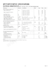 OP747ARU-REEL Datasheet Page 2