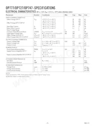 OP747ARU-REEL Datasheet Pagina 2