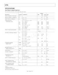 OP90GS-REEL7 Datasheet Page 2