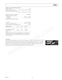 OP90GS-REEL7 Datasheet Page 5