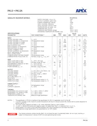 PA12A Datasheet Page 2