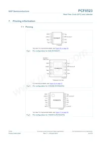 PCF8523TS/1 Datasheet Pagina 4