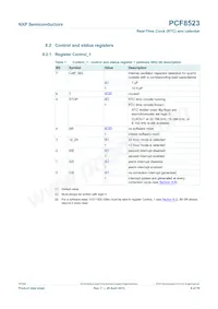 PCF8523TS/1數據表 頁面 9