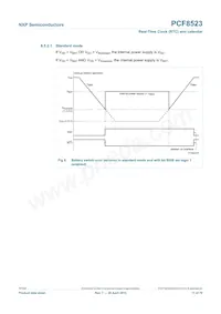 PCF8523TS/1數據表 頁面 17