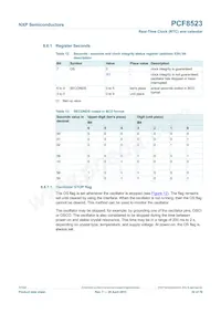 PCF8523TS/1數據表 頁面 20