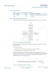 PCF8523TS/1數據表 頁面 23