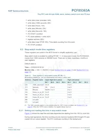 PCF85363ATT1/AJ Datenblatt Seite 17