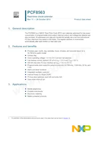 PCF8563T/F4 Datasheet Copertura