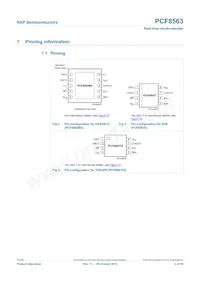 PCF8563T/F4 Datasheet Pagina 4