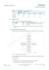 PCF8563T/F4 Datenblatt Seite 12