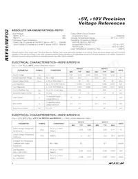 REF02DSA+T Datasheet Pagina 2