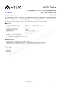 S-1000N19-I4T1U Datenblatt Cover