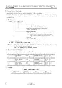 S-1011Q30-M6T1U4 Datasheet Pagina 4