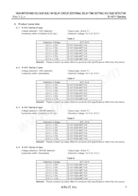 S-1011Q30-M6T1U4 Datasheet Page 5