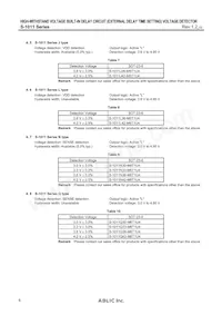 S-1011Q30-M6T1U4 Datasheet Pagina 6