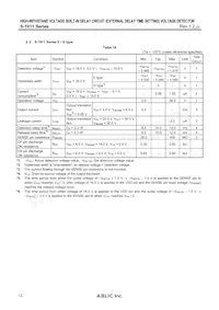 S-1011Q30-M6T1U4 Datasheet Pagina 12