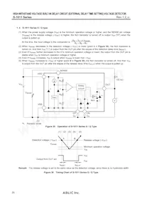 S-1011Q30-M6T1U4 Datasheet Pagina 20