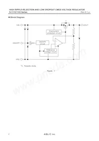 S-1122B55MC-L9OTFU Datasheet Pagina 2