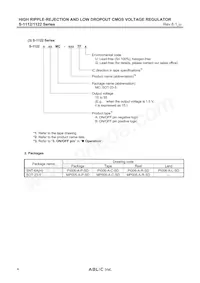 S-1122B55MC-L9OTFU Datasheet Page 4