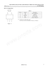 S-1165B55MC-N7OTFU Datasheet Pagina 5