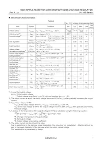 S-1165B55MC-N7OTFU Datasheet Pagina 7