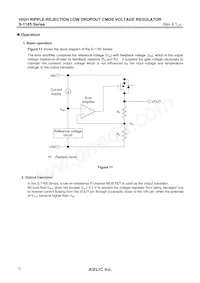 S-1165B55MC-N7OTFU Datasheet Pagina 12