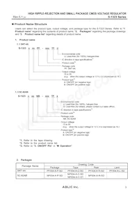 S-1323B54NB-N9NTFU Datasheet Page 3