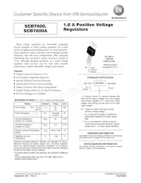SCD7815CTG Datasheet Cover