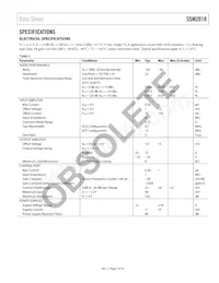 SSM2018TPZ Datasheet Pagina 3