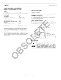 SSM2018TPZ Datasheet Pagina 4