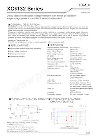 XC6132N20MMR-G Datasheet Copertura