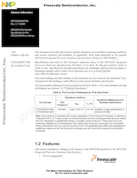 XPC8240RZU250E Datasheet Copertura