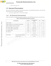 XPC8240RZU250E Datasheet Pagina 2