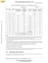 XPC8240RZU250E Datasheet Pagina 5