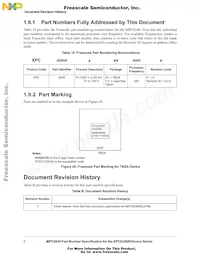 XPC8240RZU250E Datasheet Pagina 6